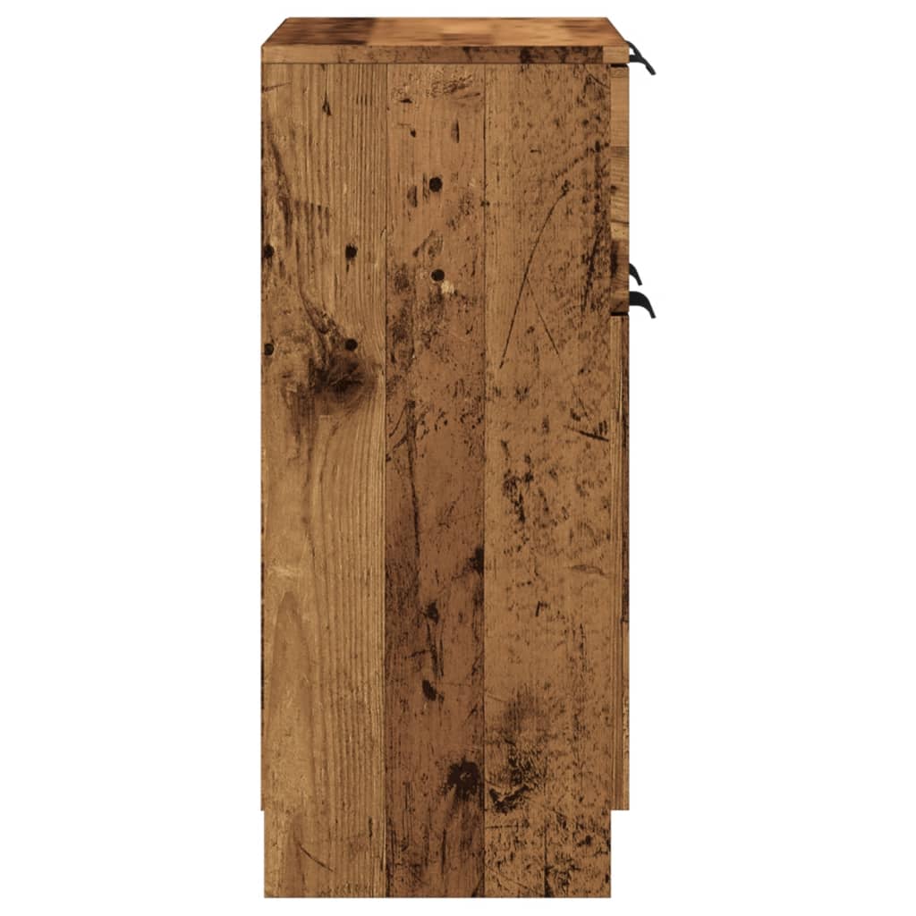 vidaXL Dulap, lemn învechit, 60x30x70 cm, lemn prelucrat