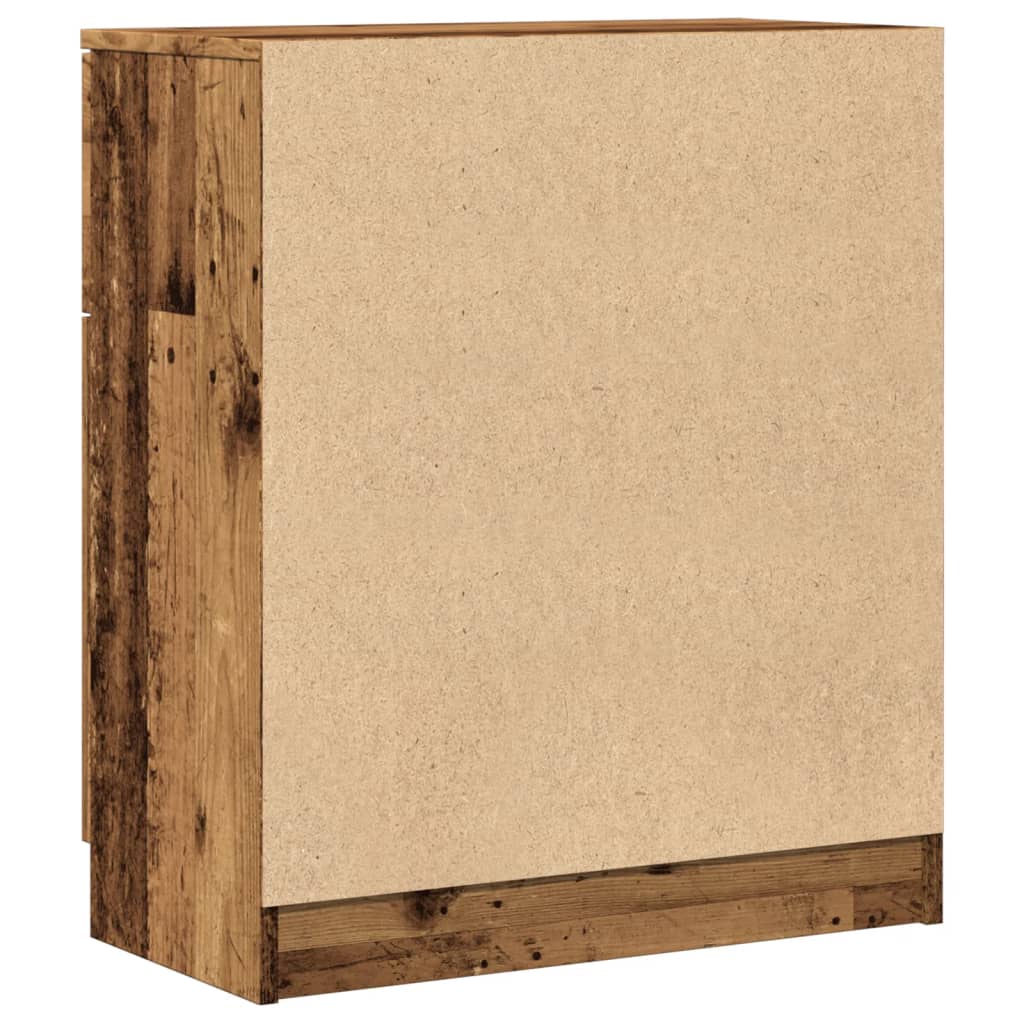 vidaXL Dulap, lemn învechit, 60x30x70 cm, lemn prelucrat