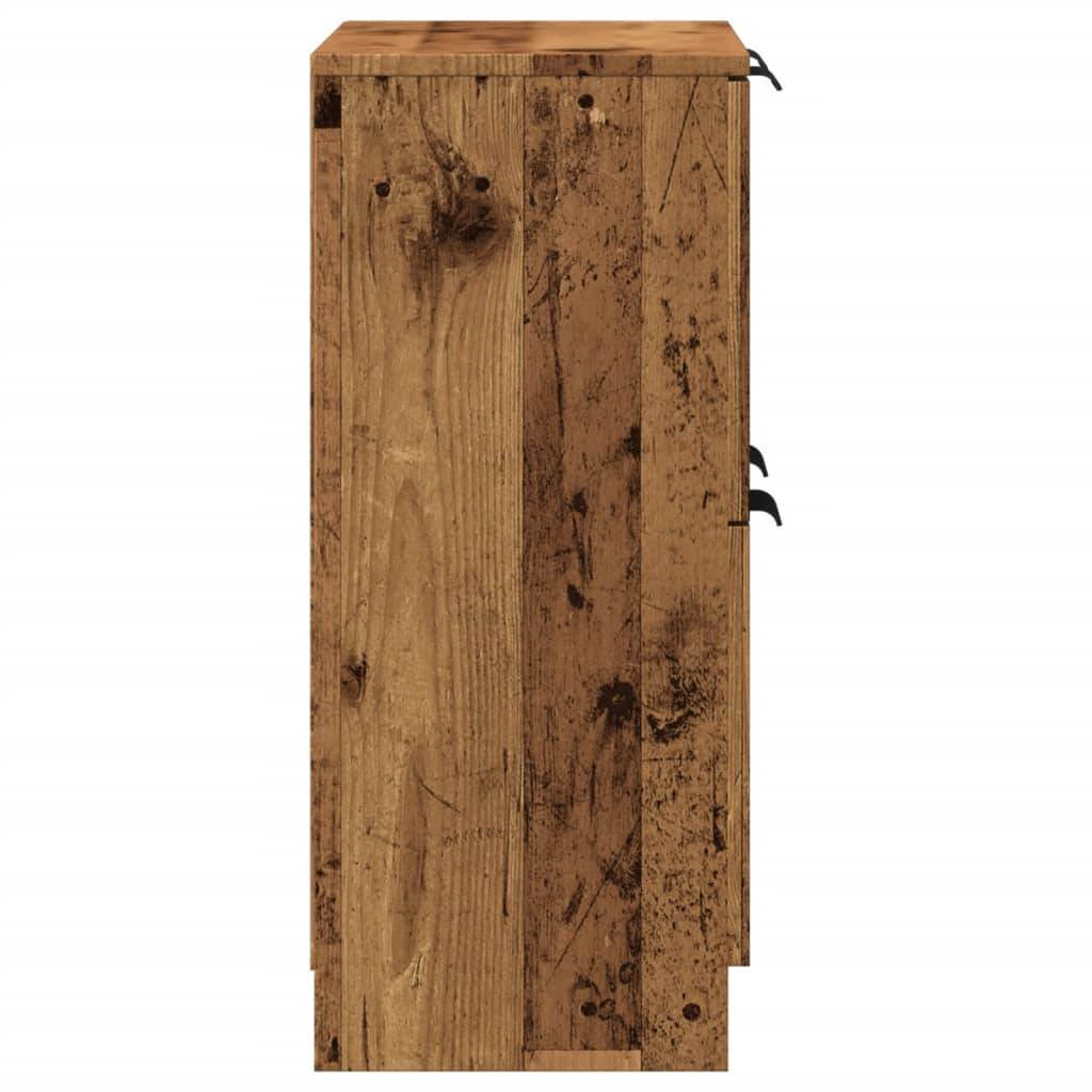 vidaXL Dulap, lemn învechit, 60x30x70 cm, lemn prelucrat