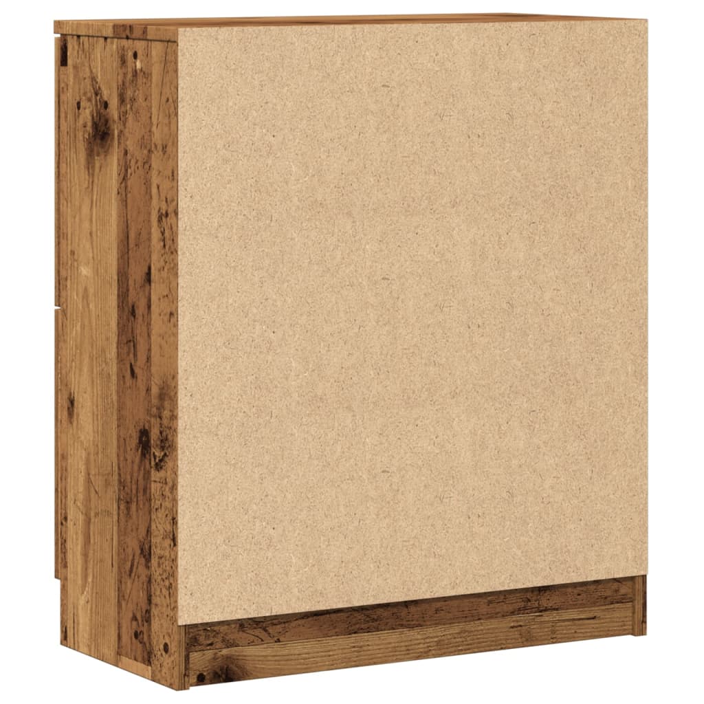 vidaXL Dulap, lemn învechit, 60x30x70 cm, lemn prelucrat