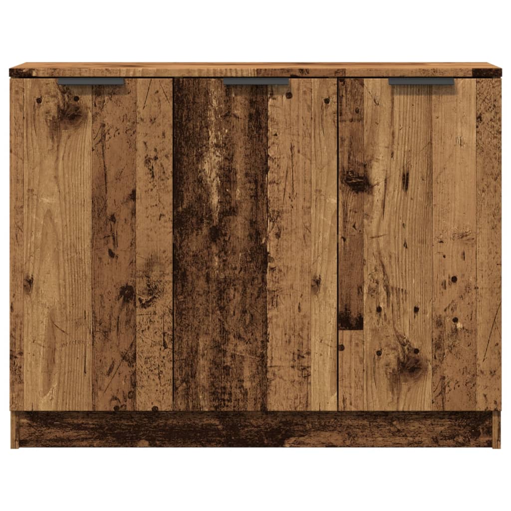 vidaXL Dulap, lemn vechi, 90,5x30x70 cm, lemn prelucrat