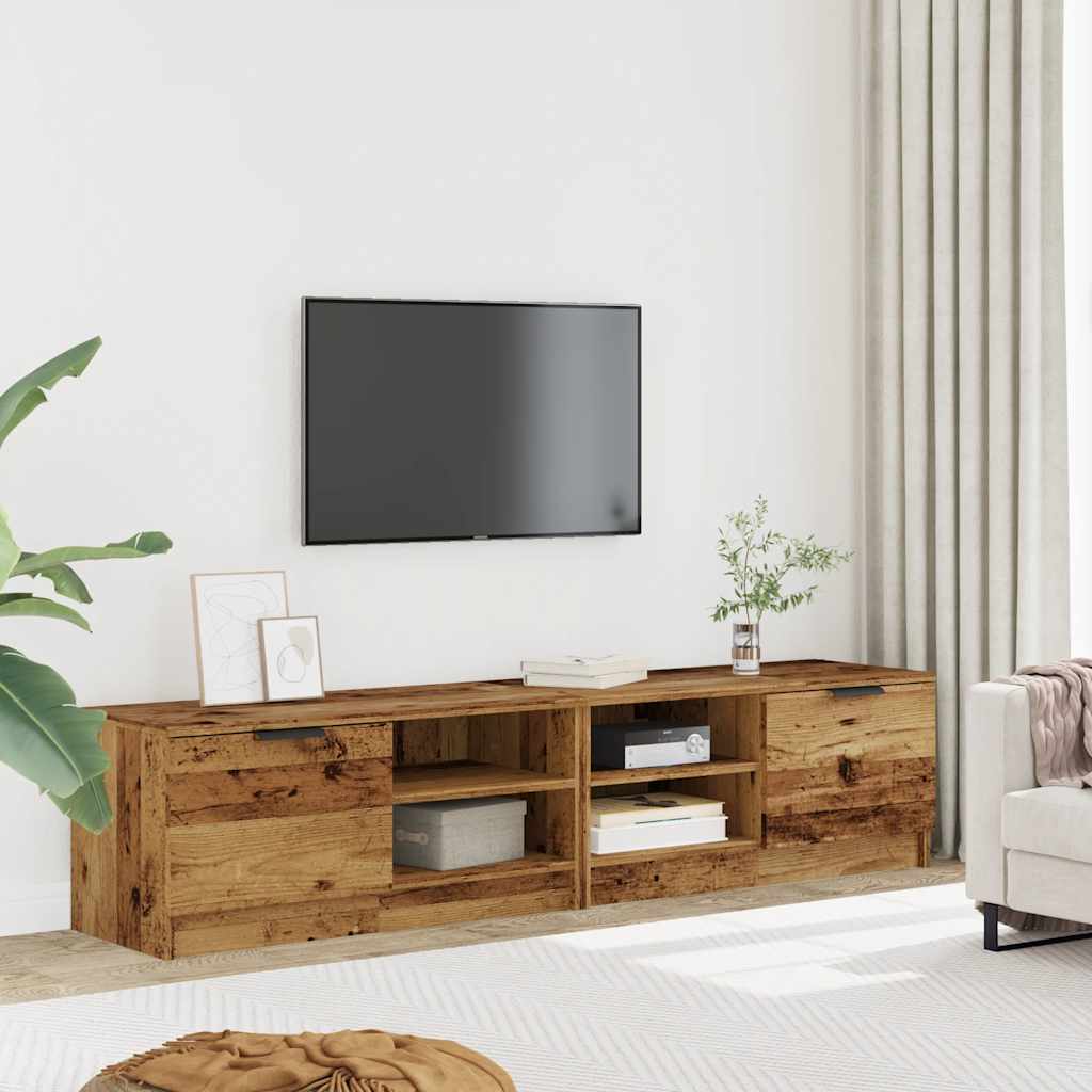 vidaXL Dulapuri TV 2 buc Lemn vechi 80x35x36,5 cm Lemn prelucrat vidaXL Dulapuri TV 2 buc Lemn vechi 80x35x36,5 cm Lemn prelucrat