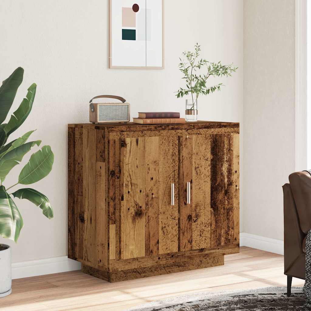 vidaXL Dulap, lemn vechi, 80x40x75 cm, lemn prelucrat