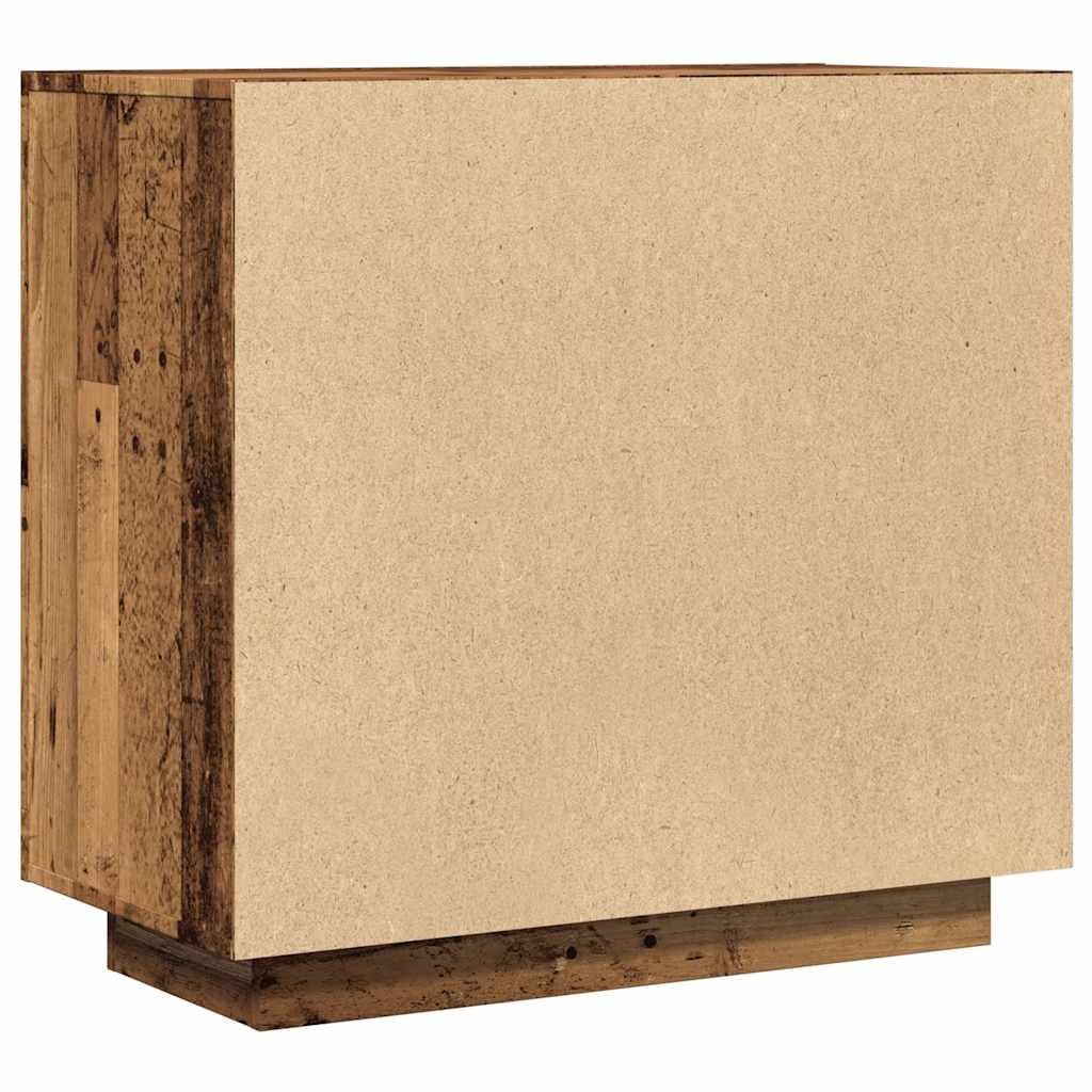 vidaXL Dulap, lemn vechi, 80x40x75 cm, lemn prelucrat