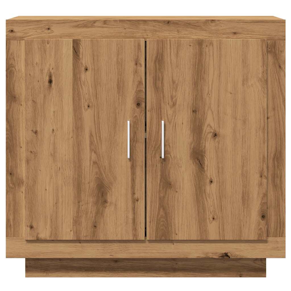 vidaXL Dulap, Stejar artizanal, 80x40x75 cm, lemn prelucrat