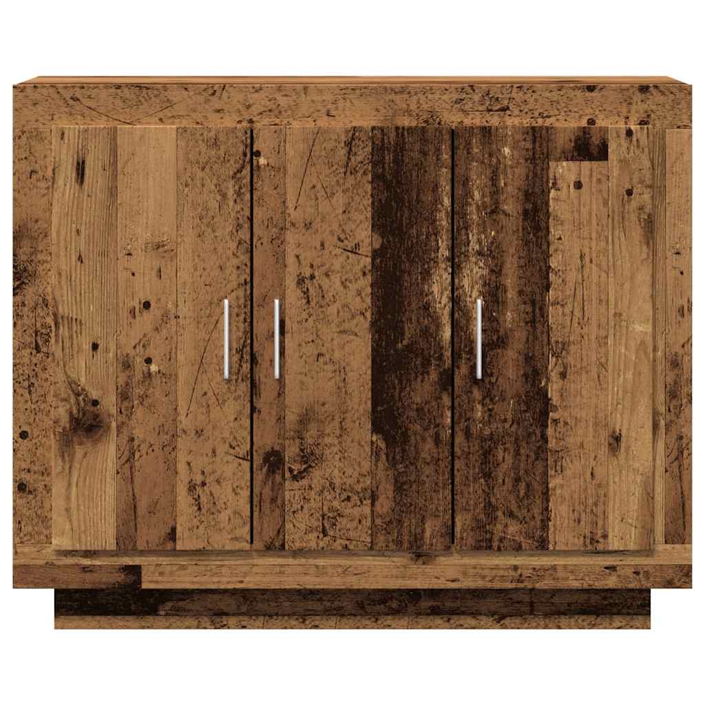 vidaXL Dulap, lemn vechi, 92x35x75 cm, lemn compozit