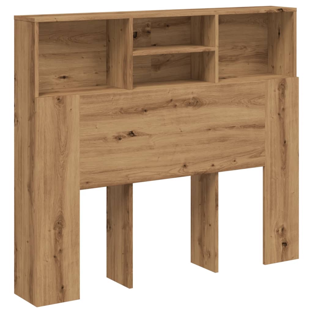 vidaXL Tăblie pat/dulap, lemn artizanal 120x19x103,5 cm lemn prelucrat vidaXL Tăblie pat/dulap, lemn artizanal 120x19x103,5 cm lemn prelucrat