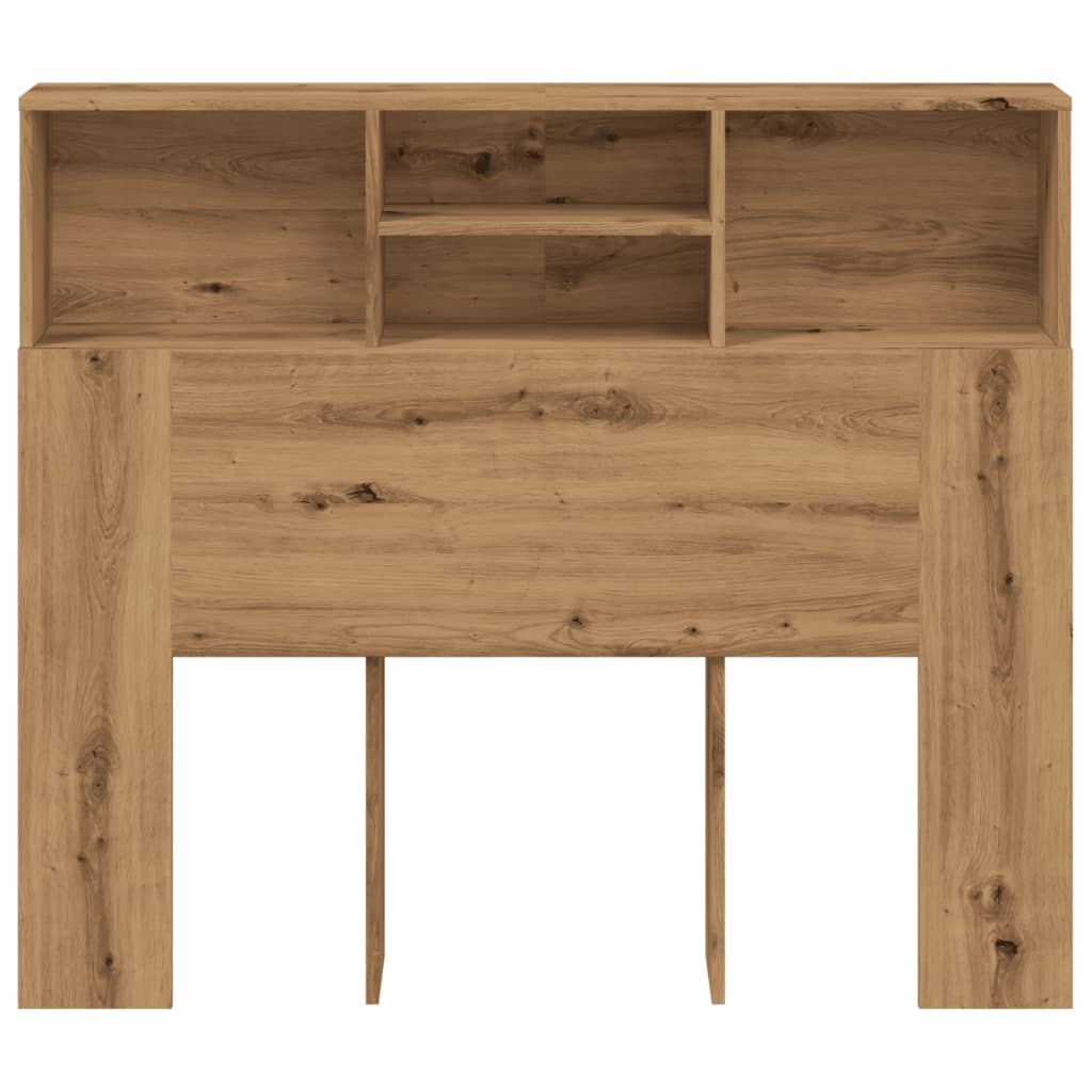 vidaXL Tăblie pat/dulap, lemn artizanal 120x19x103,5 cm lemn prelucrat vidaXL Tăblie pat/dulap, lemn artizanal 120x19x103,5 cm lemn prelucrat