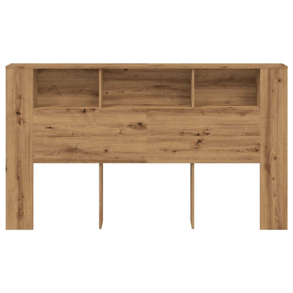 vidaXL Tăblie pat/dulap lemn artizanal 180x18,5x102,5cm lemn prelucrat vidaXL Tăblie pat/dulap lemn artizanal 180x18,5x102,5cm lemn prelucrat