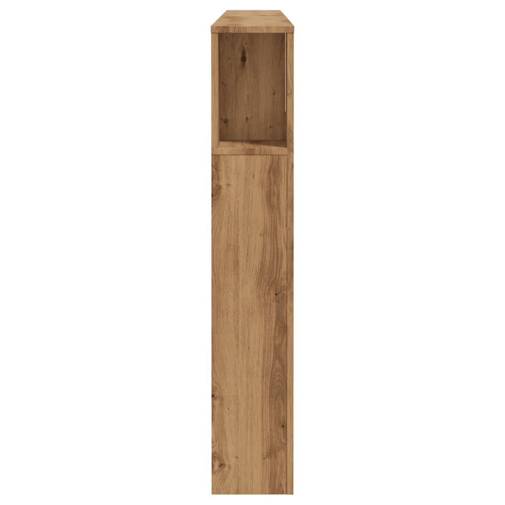 vidaXL Tăblie pat/dulap lemn artizanal 180x18,5x102,5cm lemn prelucrat vidaXL Tăblie pat/dulap lemn artizanal 180x18,5x102,5cm lemn prelucrat