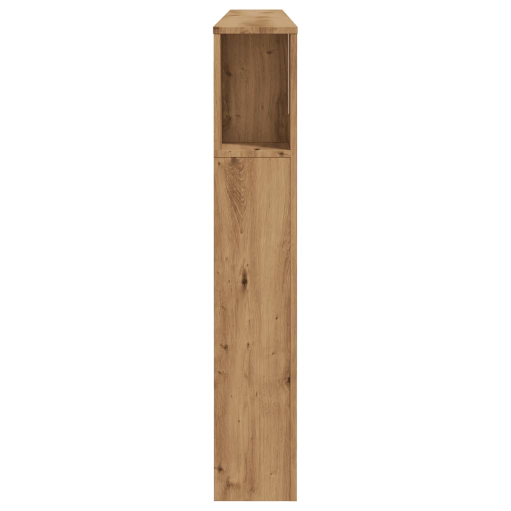 vidaXL Tăblie pat/dulap lemn artizanal 200x18,5x102,5cm lemn prelucrat vidaXL Tăblie pat/dulap lemn artizanal 200x18,5x102,5cm lemn prelucrat