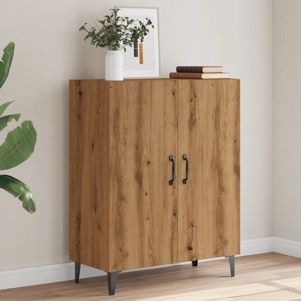 vidaXL Servantă, stejar artizanal, 70x34x90 cm, lemn prelucrat