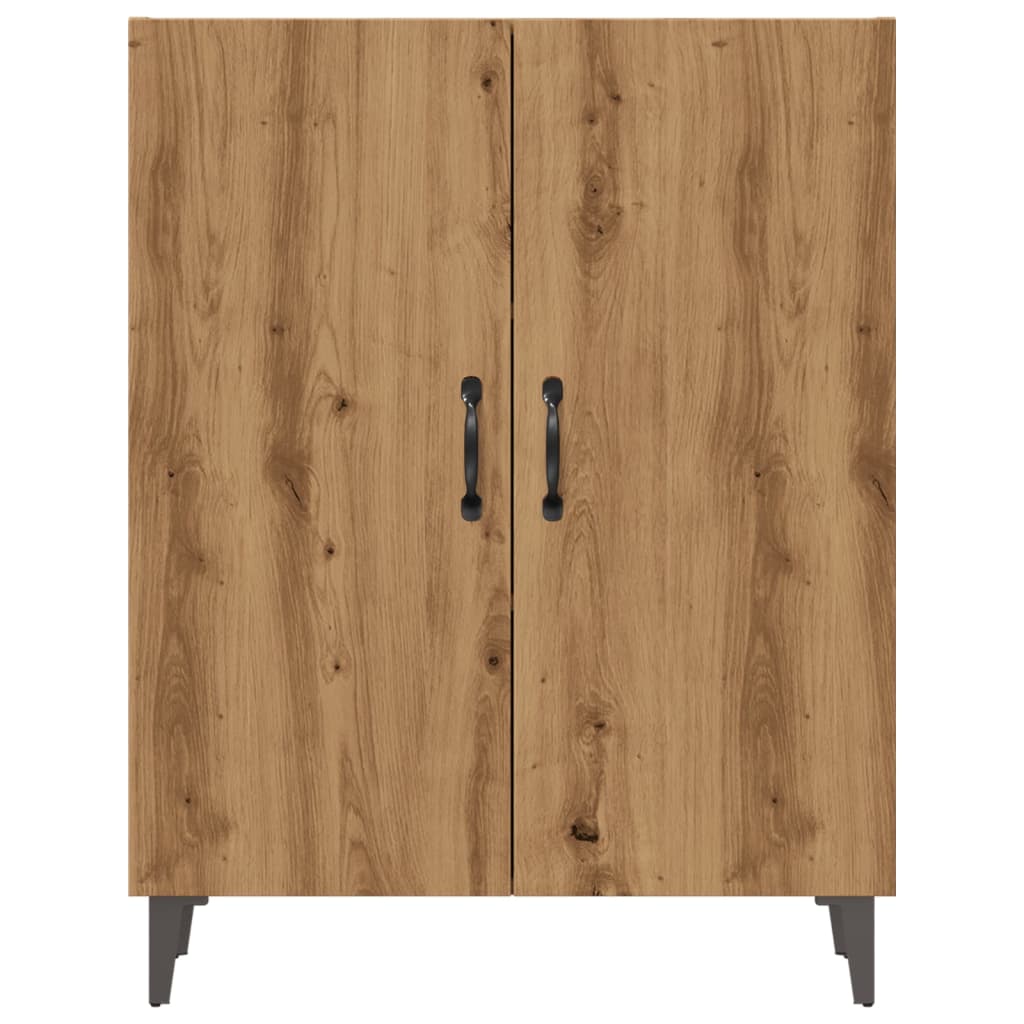 vidaXL Servantă, stejar artizanal, 70x34x90 cm, lemn prelucrat
