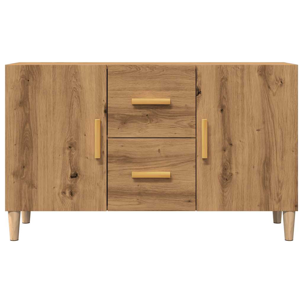 vidaXL Dulap, stejar artizanal, 100x36x60 cm, lemn prelucrat vidaXL Dulap, stejar artizanal, 100x36x60 cm, lemn prelucrat