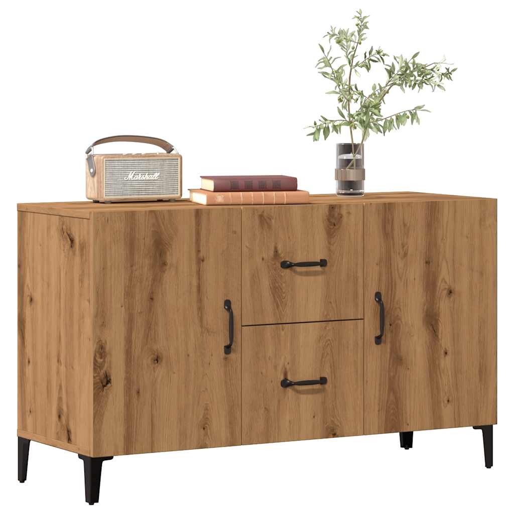 vidaXL Dulap, stejar artizanal, 100x36x60 cm, lemn prelucrat vidaXL Dulap, stejar artizanal, 100x36x60 cm, lemn prelucrat