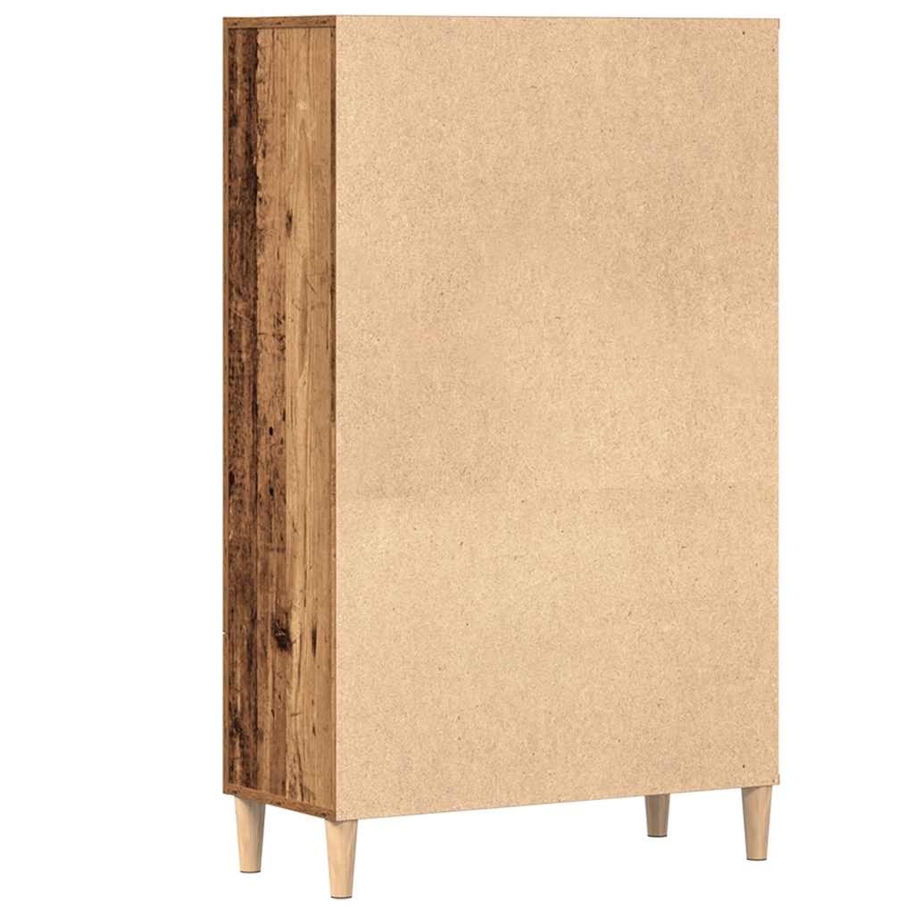 vidaXL Dulap înalt, lemn vechi, 70x31x115 cm, lemn compozit