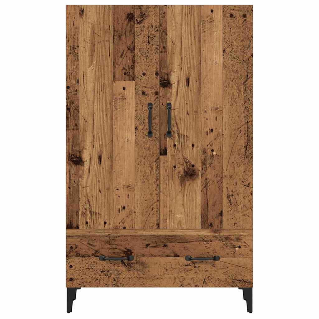 vidaXL Dulap înalt, lemn vechi, 70x31x115 cm, lemn compozit vidaXL Dulap înalt, lemn vechi, 70x31x115 cm, lemn compozit