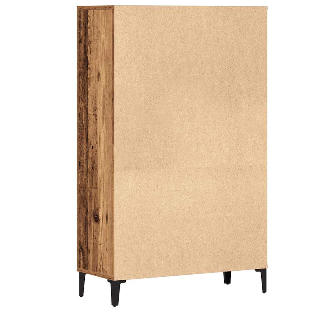 vidaXL Dulap înalt, lemn vechi, 70x31x115 cm, lemn compozit vidaXL Dulap înalt, lemn vechi, 70x31x115 cm, lemn compozit