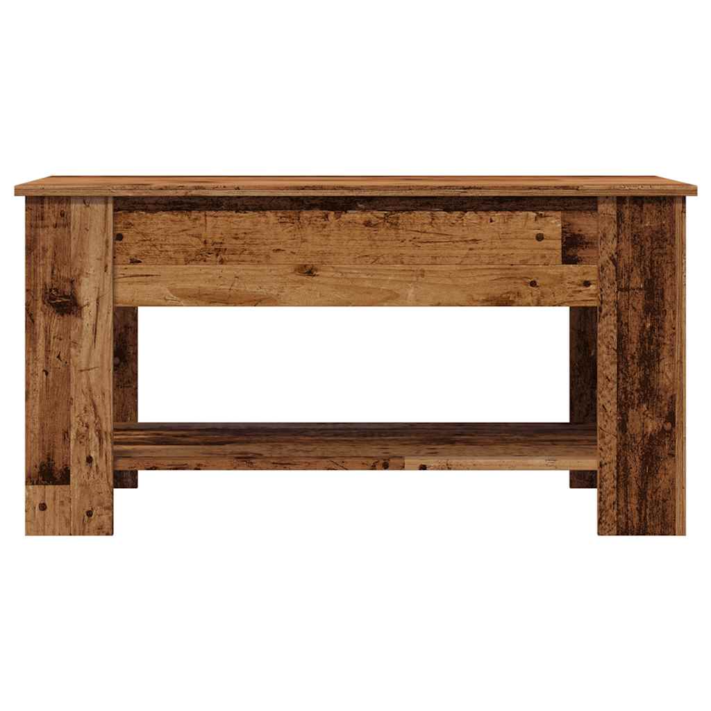 vidaXL Măsuță de cafea, Lemn vechi, 101x49x52 cm, lemn prelucrat vidaXL Măsuță de cafea, Lemn vechi, 101x49x52 cm, lemn prelucrat