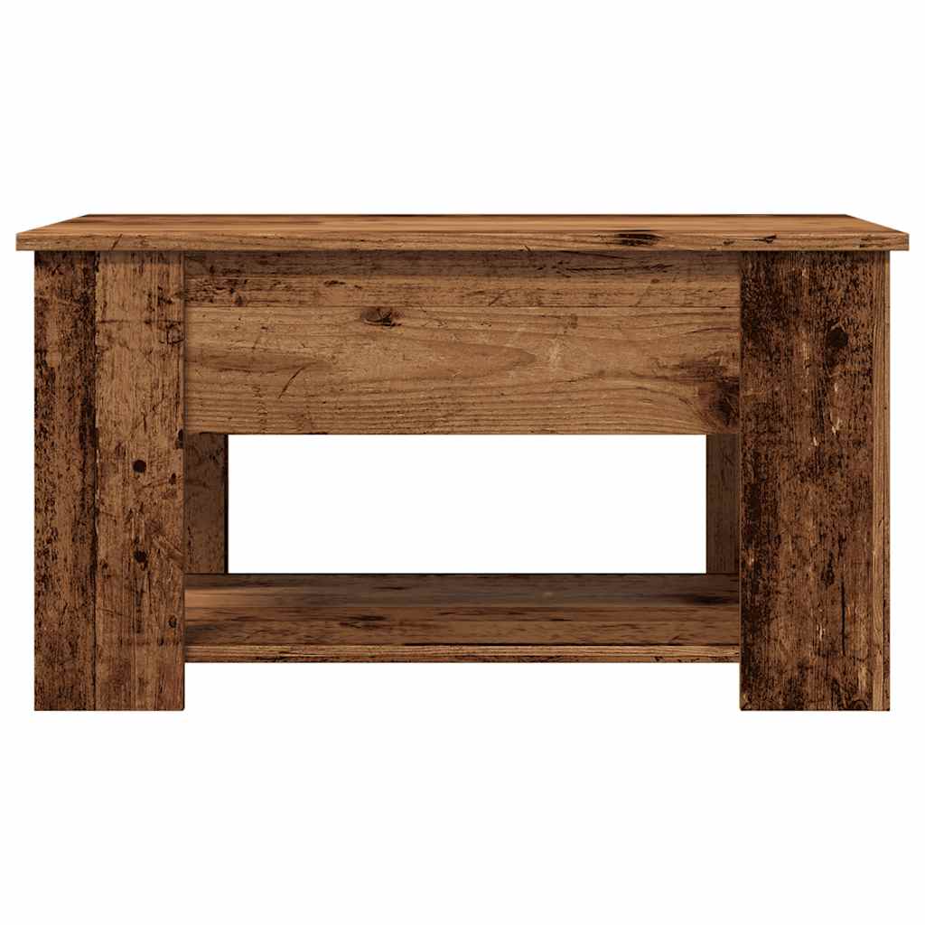 vidaXL Masuta de cafea Lemn vechi 79x49x41 cm Lemn prelucrat