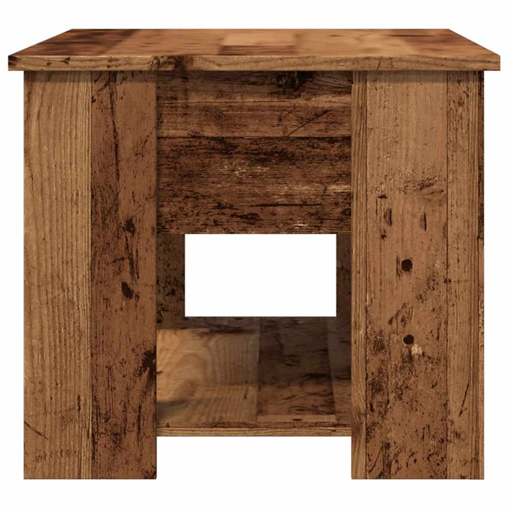 vidaXL Masuta de cafea Lemn vechi 79x49x41 cm Lemn prelucrat