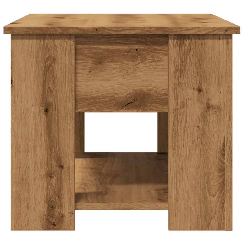 vidaXL Masuta de cafea Artisan Stejar 79x49x41 cm Lemn prelucrat vidaXL Masuta de cafea Artisan Stejar 79x49x41 cm Lemn prelucrat