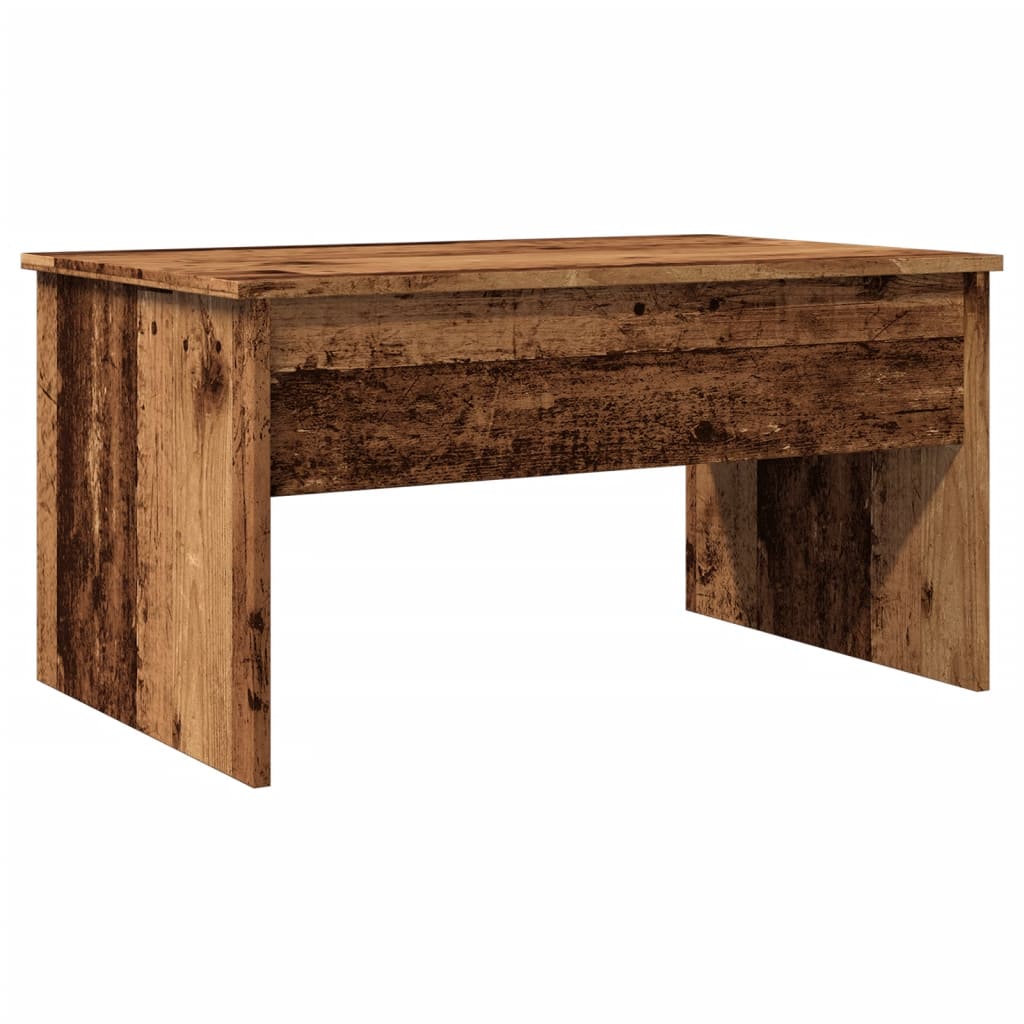 vidaXL Măsuță de cafea, lemn vechi, 80x50,5x41,5 cm, lemn prelucrat vidaXL Măsuță de cafea, lemn vechi, 80x50,5x41,5 cm, lemn prelucrat