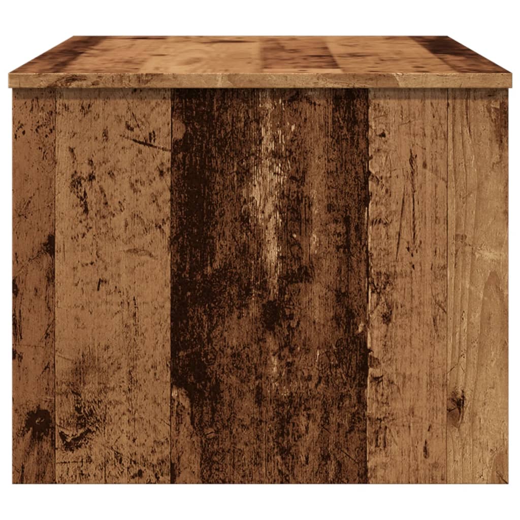 vidaXL Măsuță de cafea, lemn vechi, 80x50,5x41,5 cm, lemn prelucrat vidaXL Măsuță de cafea, lemn vechi, 80x50,5x41,5 cm, lemn prelucrat