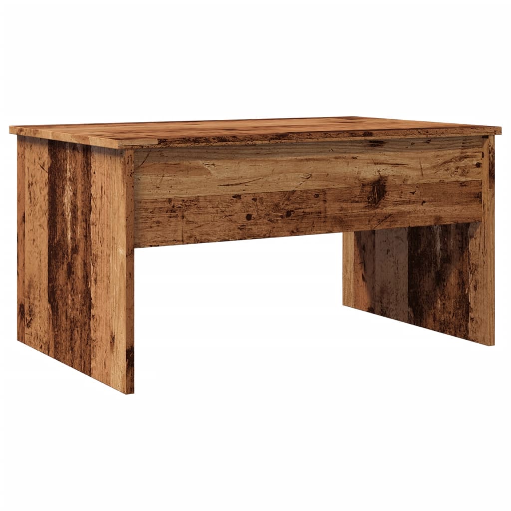 vidaXL Măsuță de cafea, lemn vechi, 80x50,5x41,5 cm, lemn prelucrat vidaXL Măsuță de cafea, lemn vechi, 80x50,5x41,5 cm, lemn prelucrat