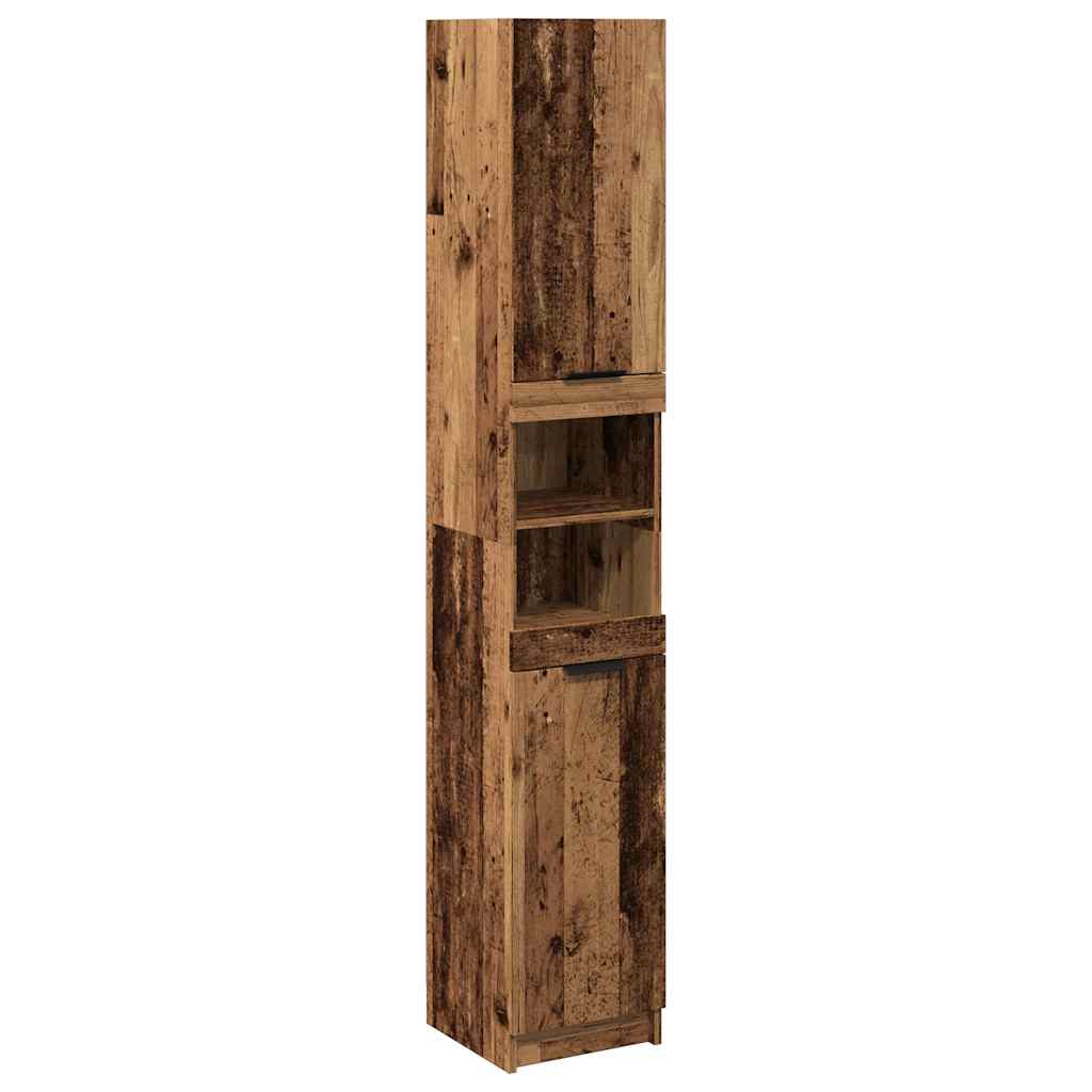 vidaXL Dulap de baie, lemn vechi, 32x34x188,5 cm, lemn prelucrat vidaXL Dulap de baie, lemn vechi, 32x34x188,5 cm, lemn prelucrat