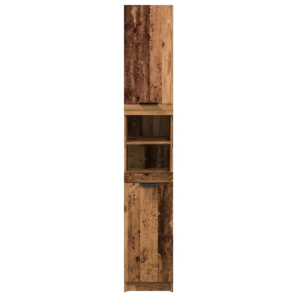 vidaXL Dulap de baie, lemn vechi, 32x34x188,5 cm, lemn prelucrat vidaXL Dulap de baie, lemn vechi, 32x34x188,5 cm, lemn prelucrat