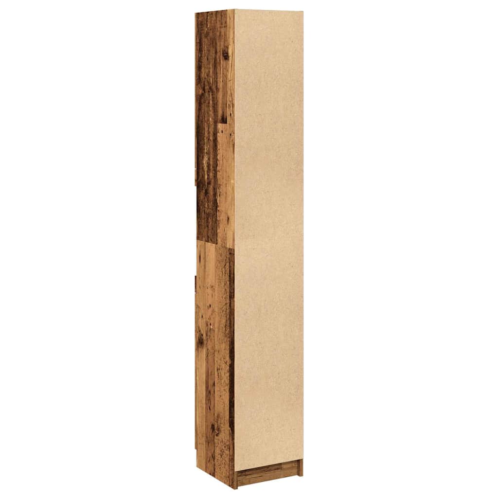 vidaXL Dulap de baie, lemn vechi, 32x34x188,5 cm, lemn prelucrat vidaXL Dulap de baie, lemn vechi, 32x34x188,5 cm, lemn prelucrat