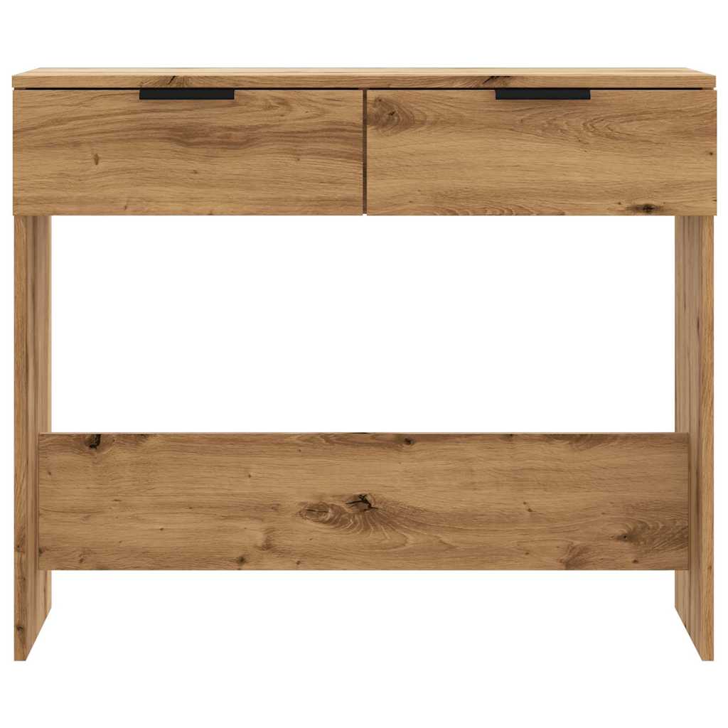 vidaXL Măsuță consolă, stejar artizanal,90x36x75 cm, lemn prelucrat vidaXL Măsuță consolă, stejar artizanal,90x36x75 cm, lemn prelucrat