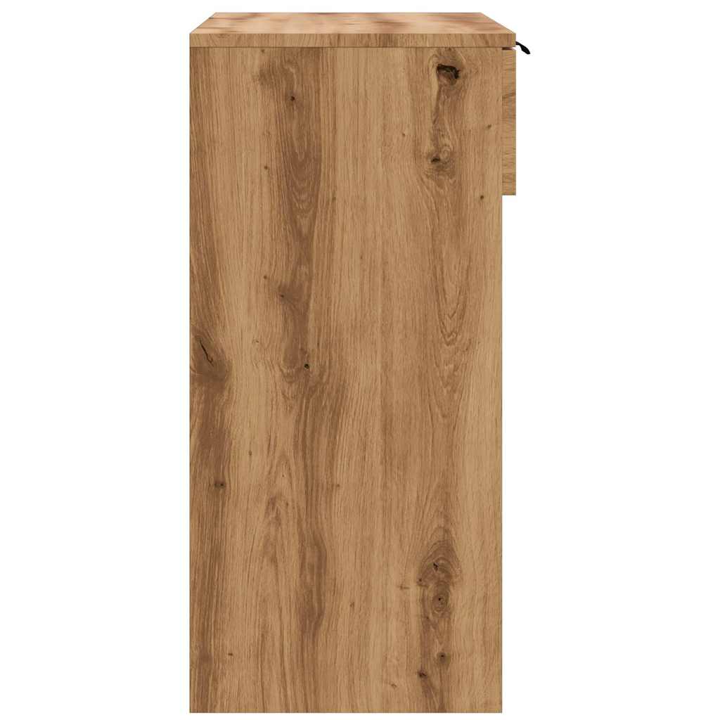 vidaXL Măsuță consolă, stejar artizanal,90x36x75 cm, lemn prelucrat vidaXL Măsuță consolă, stejar artizanal,90x36x75 cm, lemn prelucrat
