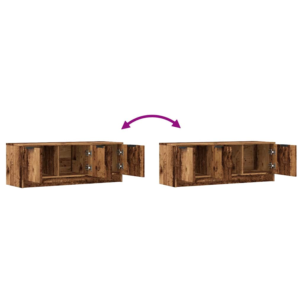vidaXL Dulap TV Lemn vechi 102x35x36,5 cm Lemn prelucrat