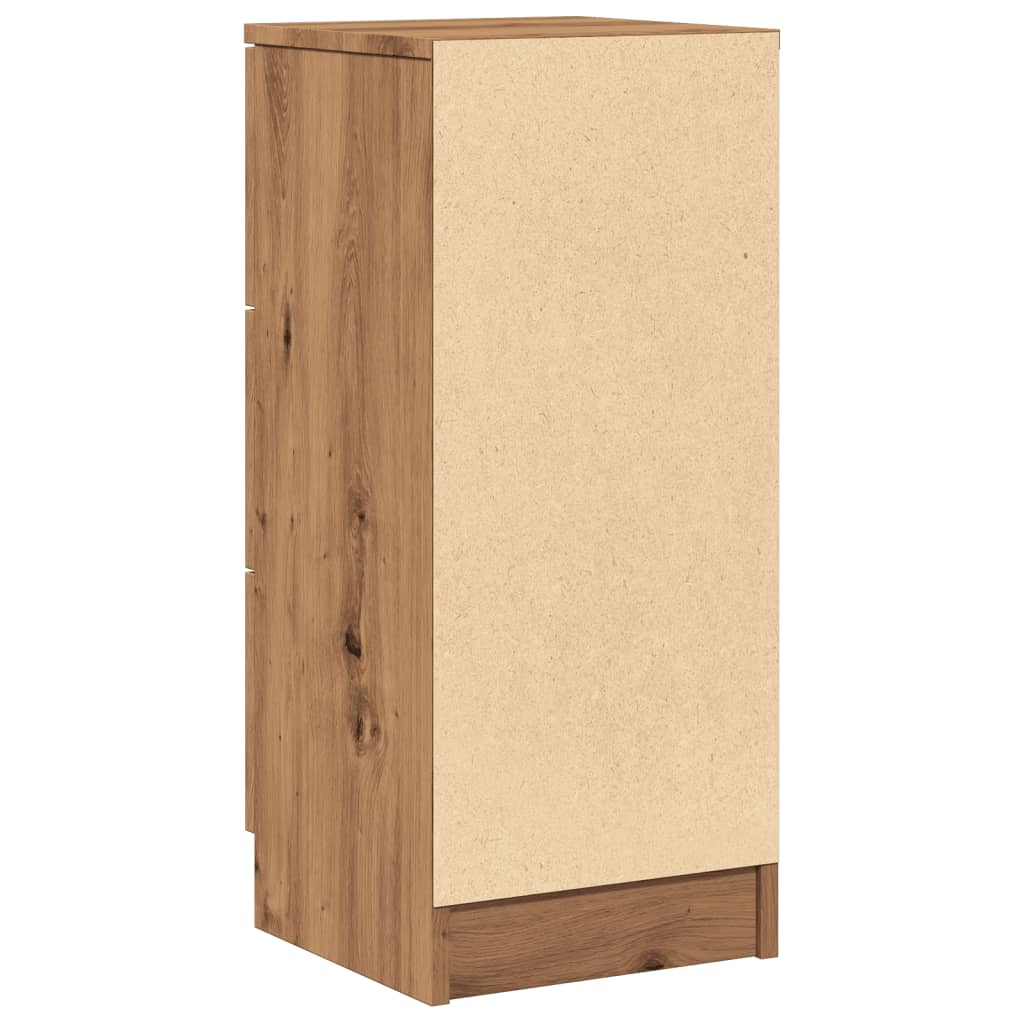 vidaXL Dulapuri, 2 buc., stejar artizanal, 30x30x70 cm, lemn compozit vidaXL Dulapuri, 2 buc., stejar artizanal, 30x30x70 cm, lemn compozit