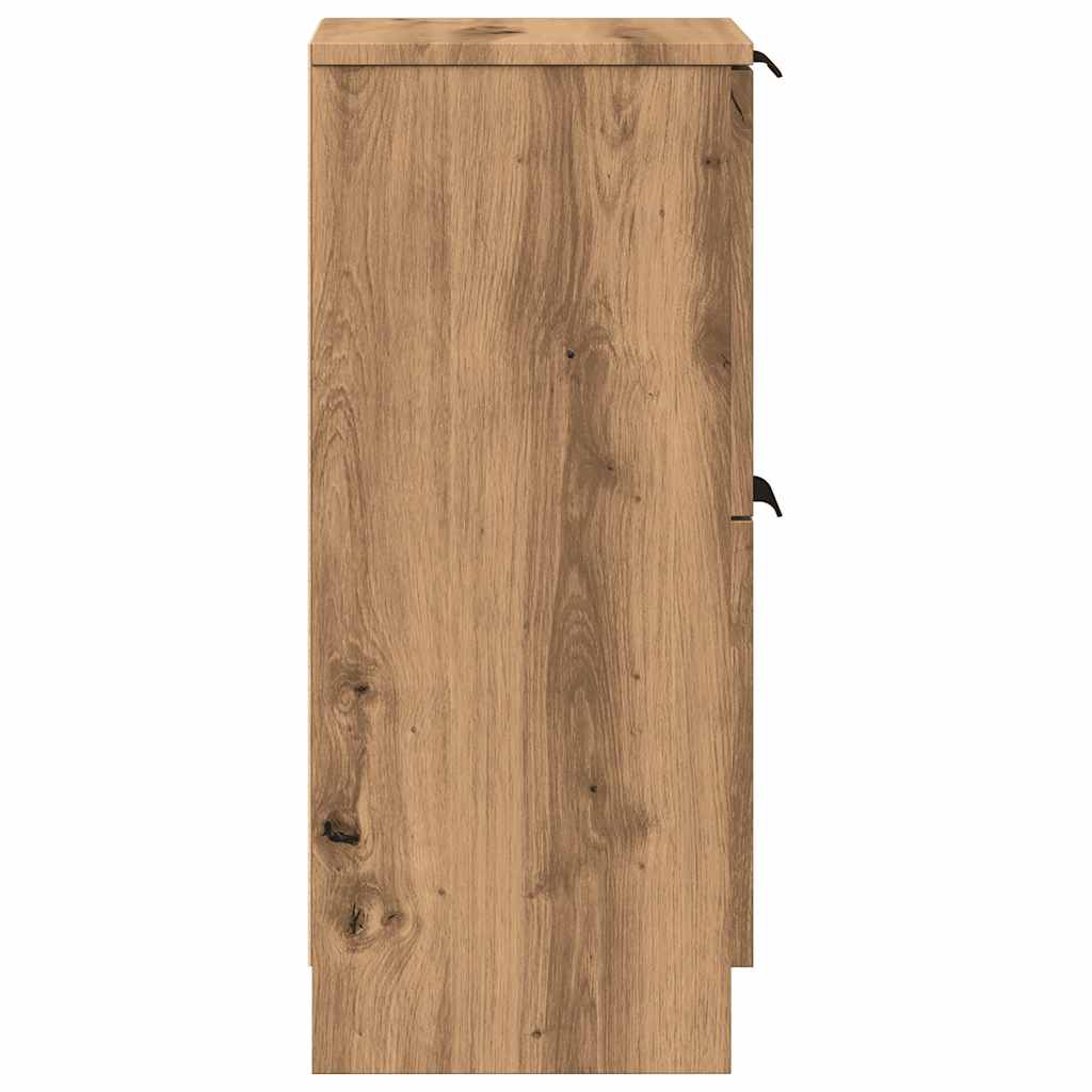 vidaXL Dulap, stejar artizanal, 30x30x70 cm, lemn prelucrat
