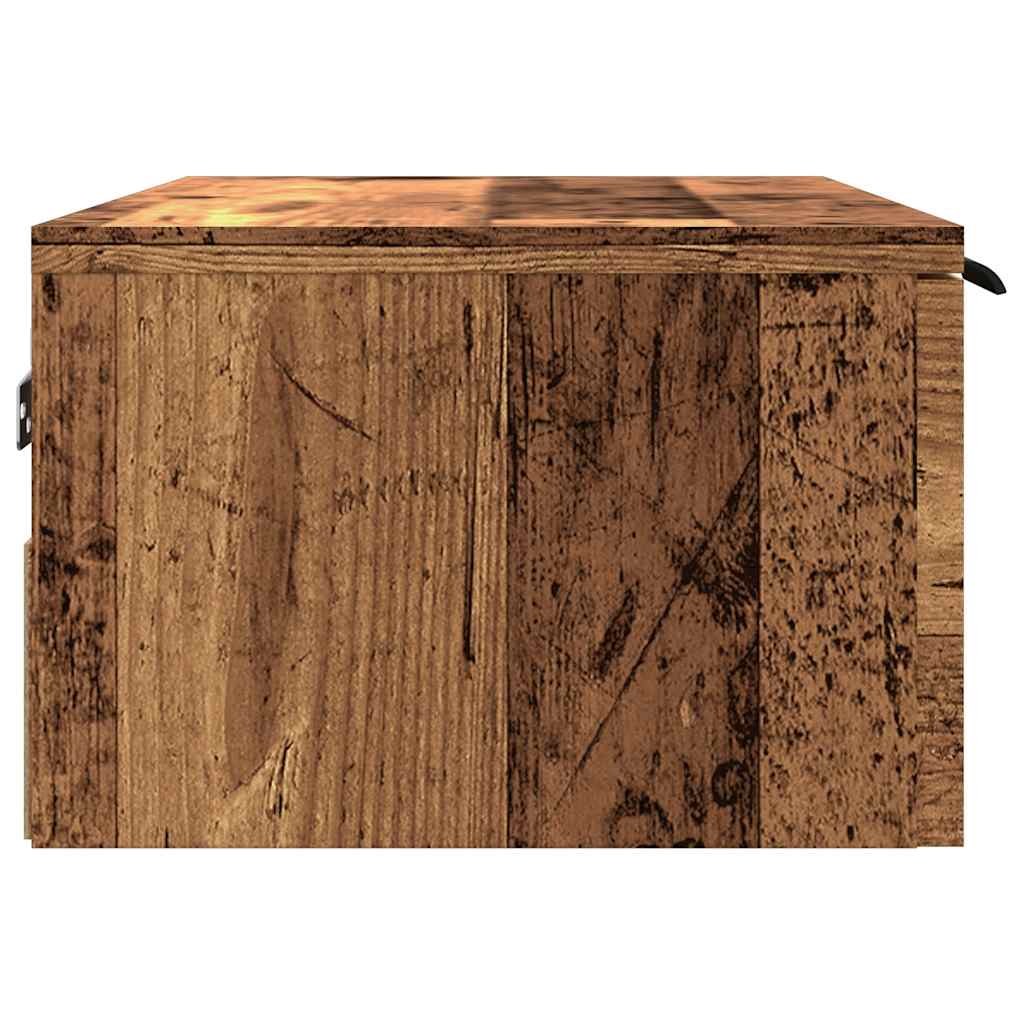 vidaXL Dulap de perete, lemn vechi, 68x30x20 cm, lemn compozit vidaXL Dulap de perete, lemn vechi, 68x30x20 cm, lemn compozit