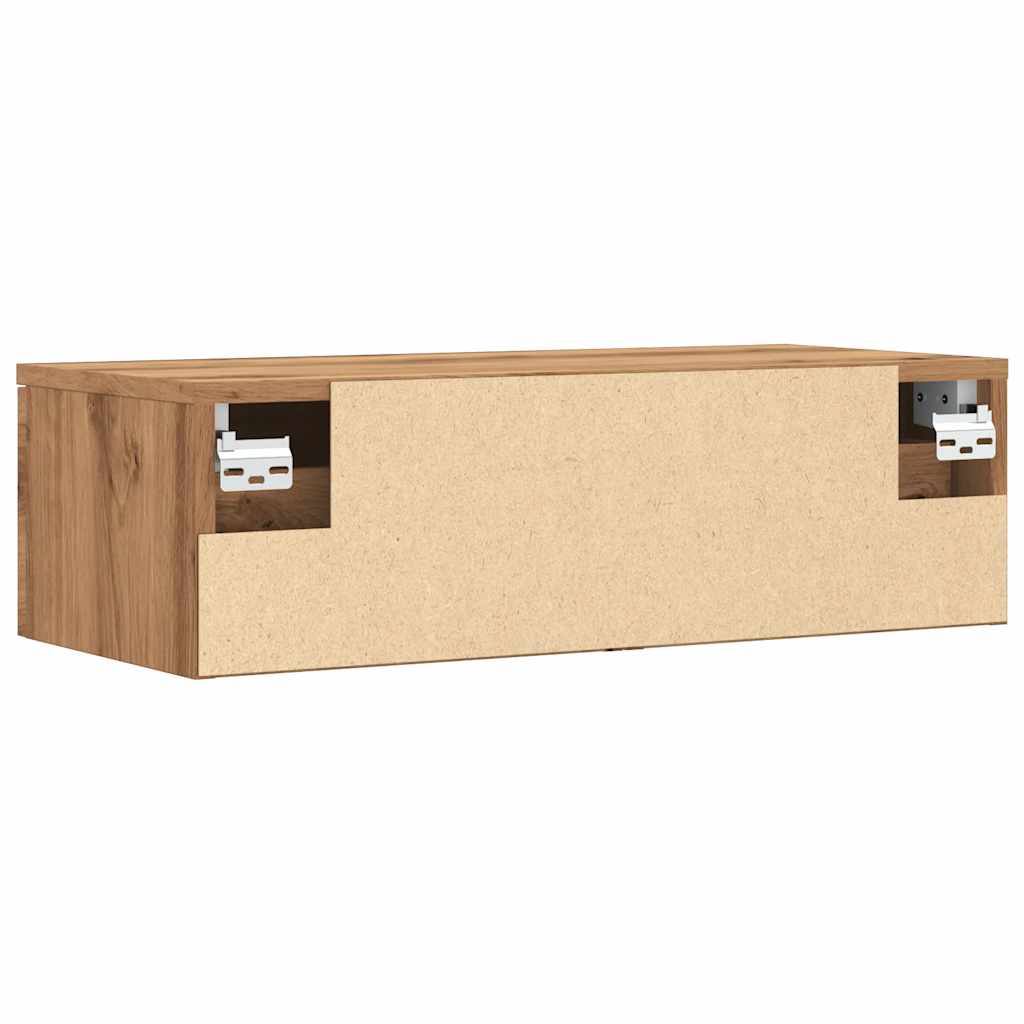 vidaXL Dulap de perete, stejar artizanal, 68x30x20 cm, lemn prelucrat vidaXL Dulap de perete, stejar artizanal, 68x30x20 cm, lemn prelucrat