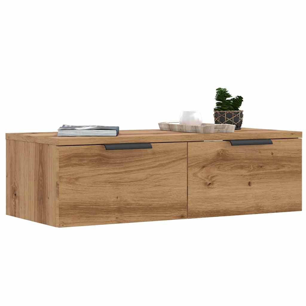 vidaXL Dulap de perete, stejar artizanal, 68x30x20 cm, lemn prelucrat vidaXL Dulap de perete, stejar artizanal, 68x30x20 cm, lemn prelucrat