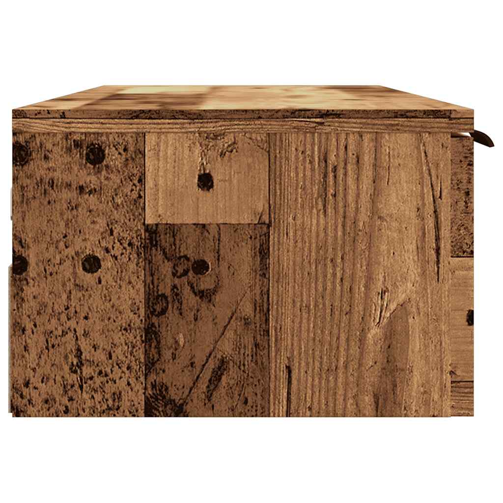 vidaXL Dulap de perete, Lemn vechi, 102x30x20 cm, lemn prelucrat