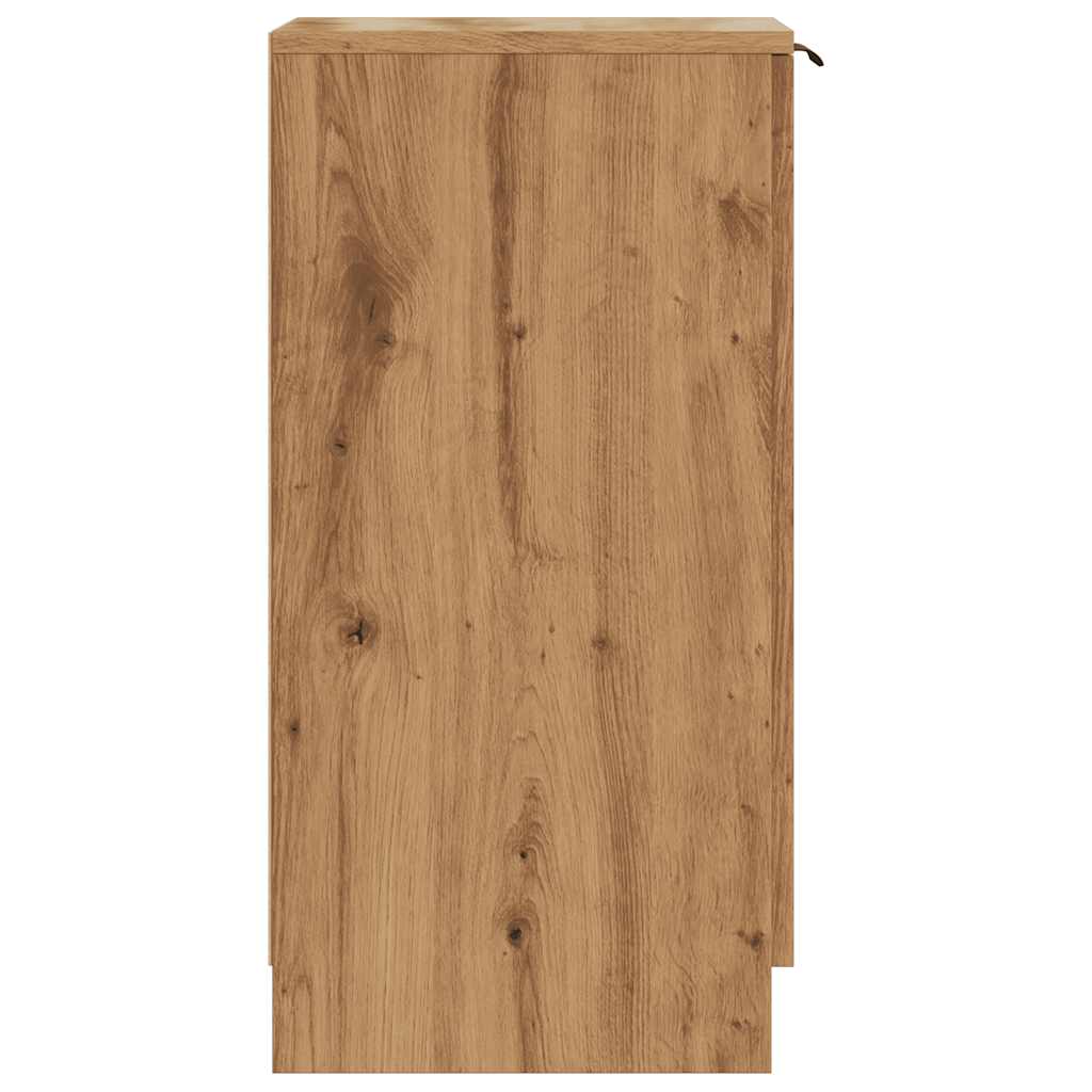 vidaXL Pantofar, stejar artizanal, 29,5x35x70 cm lemn prelucrat vidaXL Pantofar, stejar artizanal, 29,5x35x70 cm lemn prelucrat