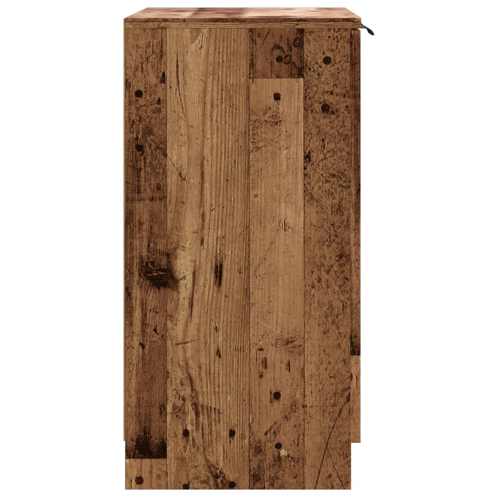 vidaXL Pantofar, lemn vechi, 59x35x70 cm, lemn prelucrat vidaXL Pantofar, lemn vechi, 59x35x70 cm, lemn prelucrat