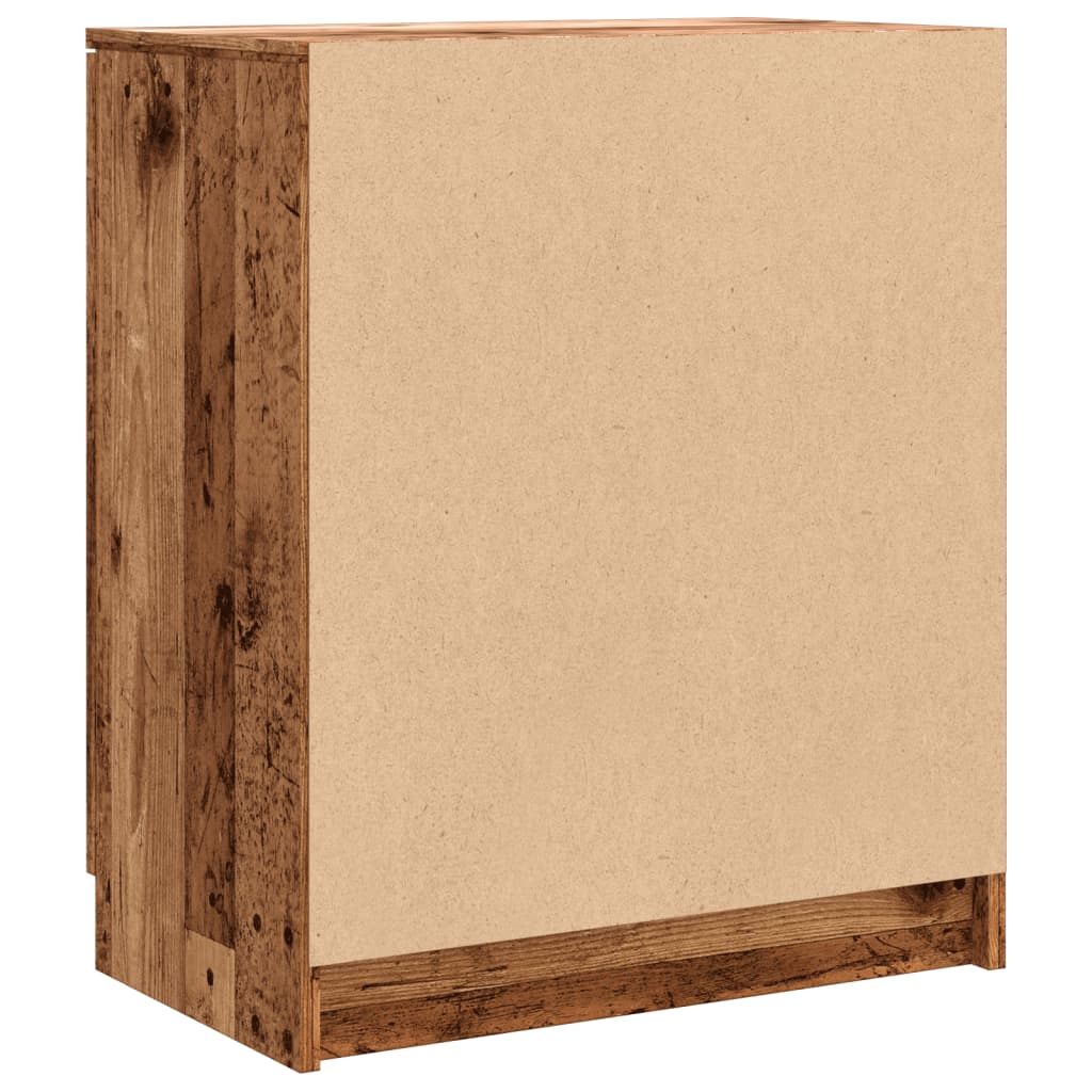 vidaXL Pantofar, lemn vechi, 59x35x70 cm, lemn prelucrat vidaXL Pantofar, lemn vechi, 59x35x70 cm, lemn prelucrat