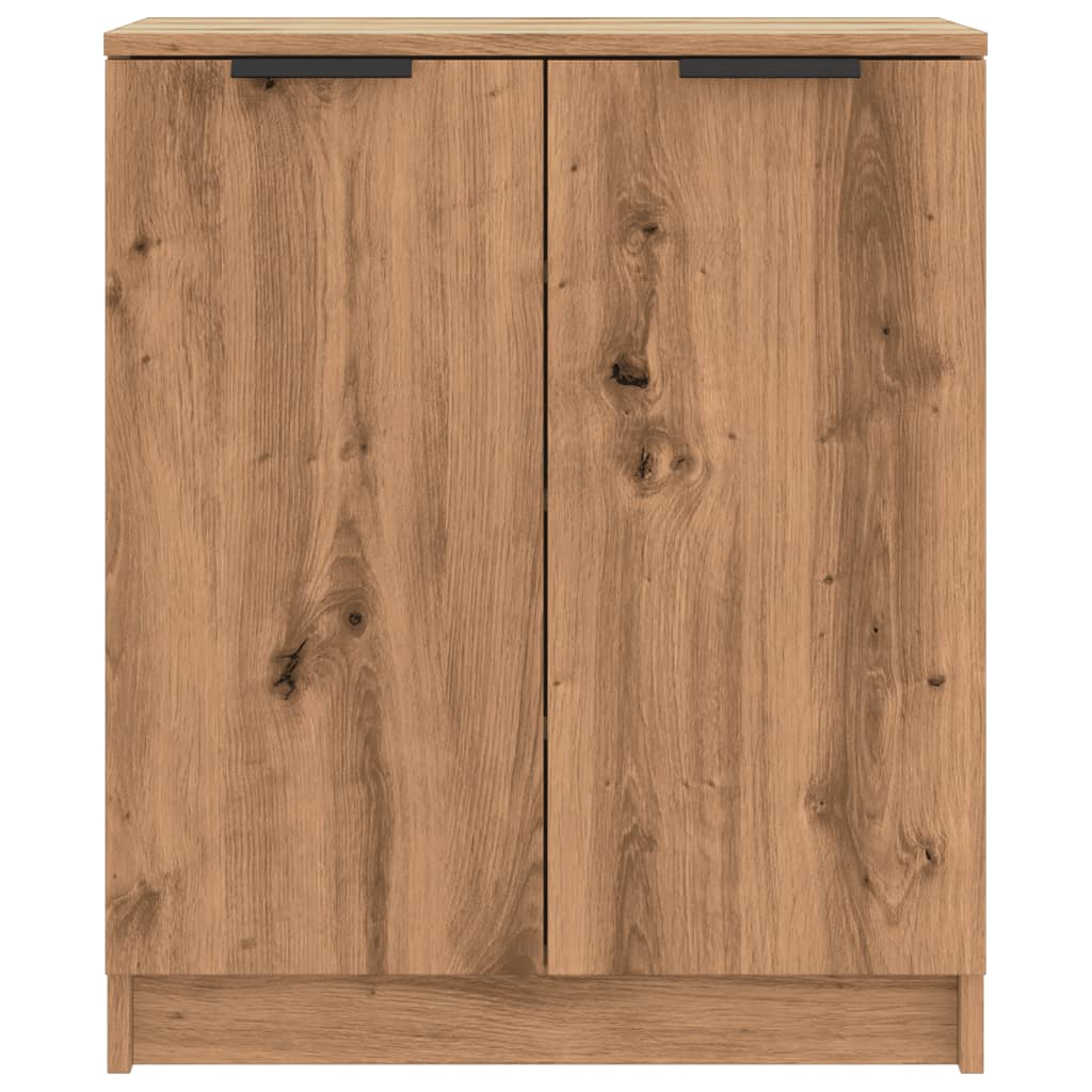 vidaXL Pantofar, stejar artizanal, 59x35x70 cm, lemn prelucrat vidaXL Pantofar, stejar artizanal, 59x35x70 cm, lemn prelucrat