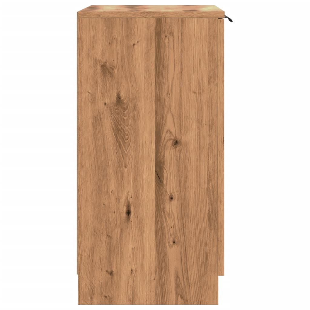 vidaXL Pantofar, stejar artizanal, 59x35x70 cm, lemn prelucrat vidaXL Pantofar, stejar artizanal, 59x35x70 cm, lemn prelucrat