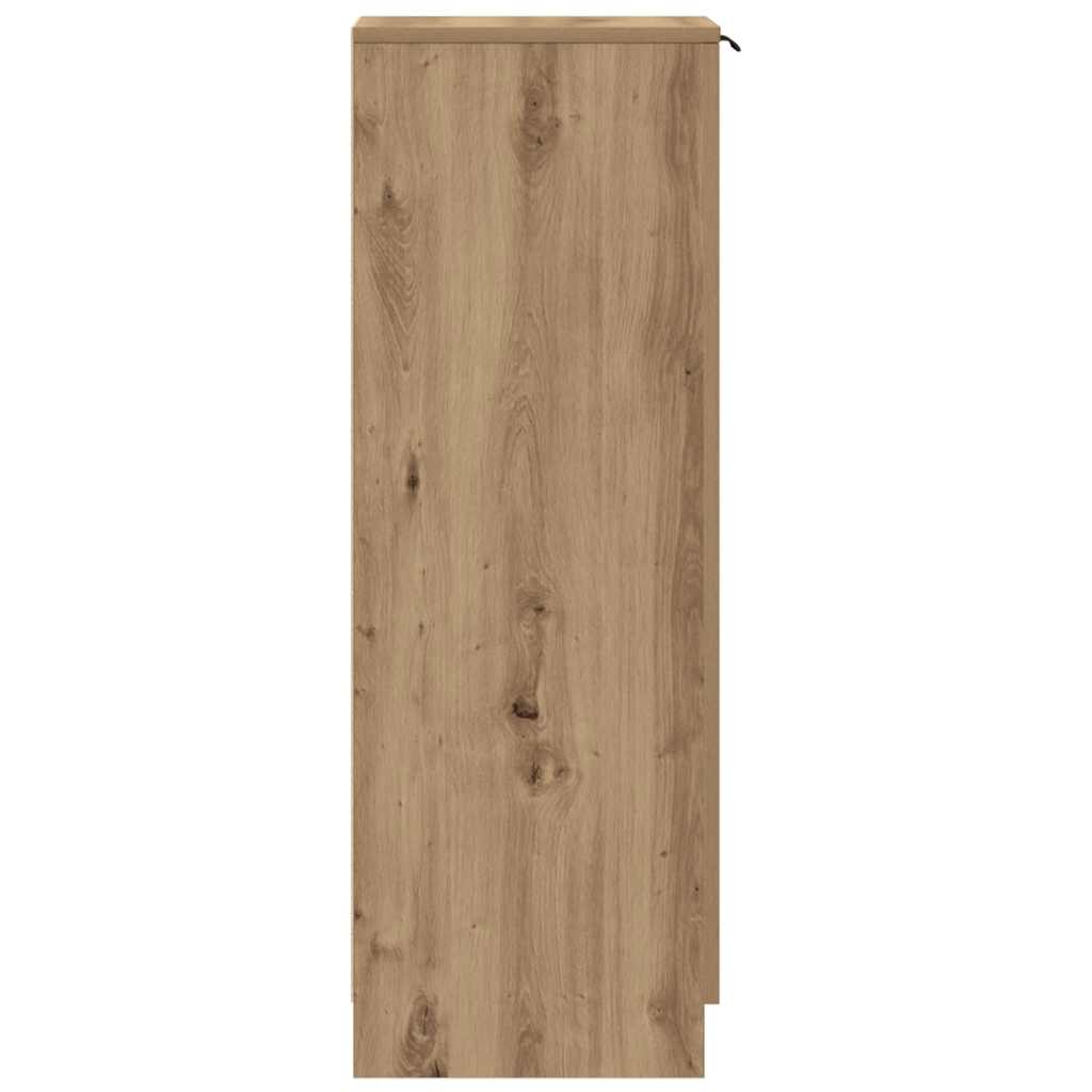 vidaXL Pantofar, stejar artizanal, 29,5x35x100,5 cm lemn prelucrat vidaXL Pantofar, stejar artizanal, 29,5x35x100,5 cm lemn prelucrat
