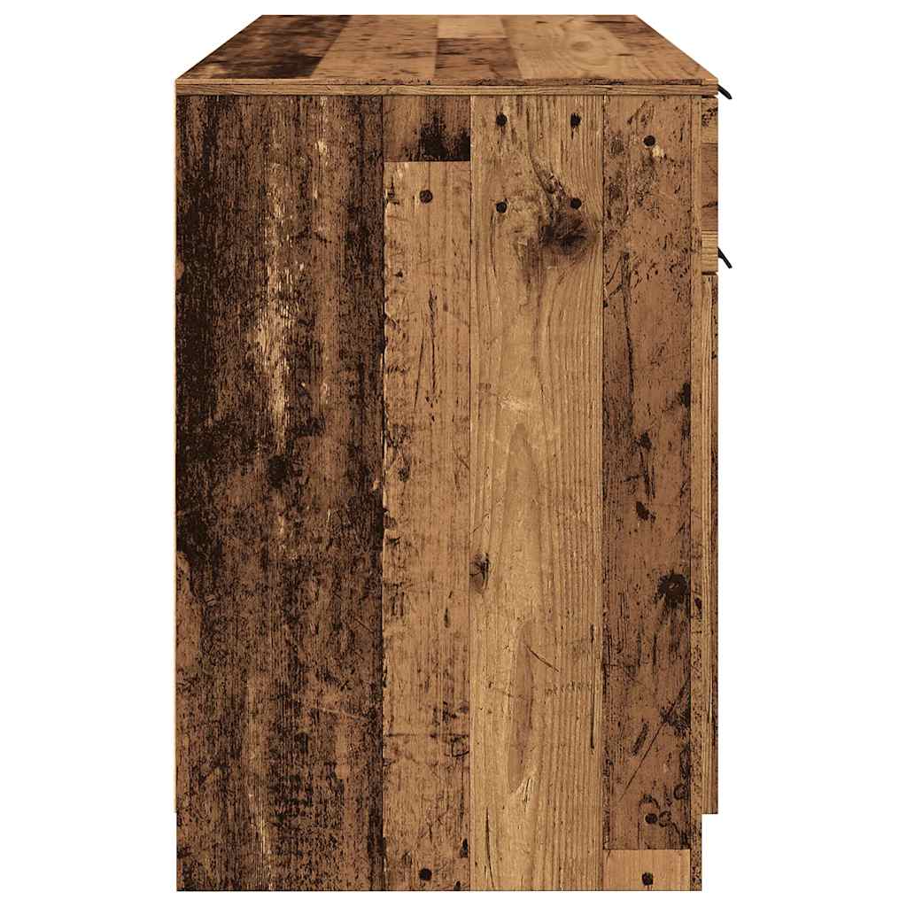 vidaXL Birou, lemn vechi, 100x50x75 cm, lemn prelucrat vidaXL Birou, lemn vechi, 100x50x75 cm, lemn prelucrat