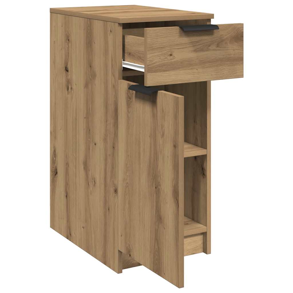 vidaXL Dulap de birou, stejar artizanal, 33x50x75 cm lemn prelucrat vidaXL Dulap de birou, stejar artizanal, 33x50x75 cm lemn prelucrat