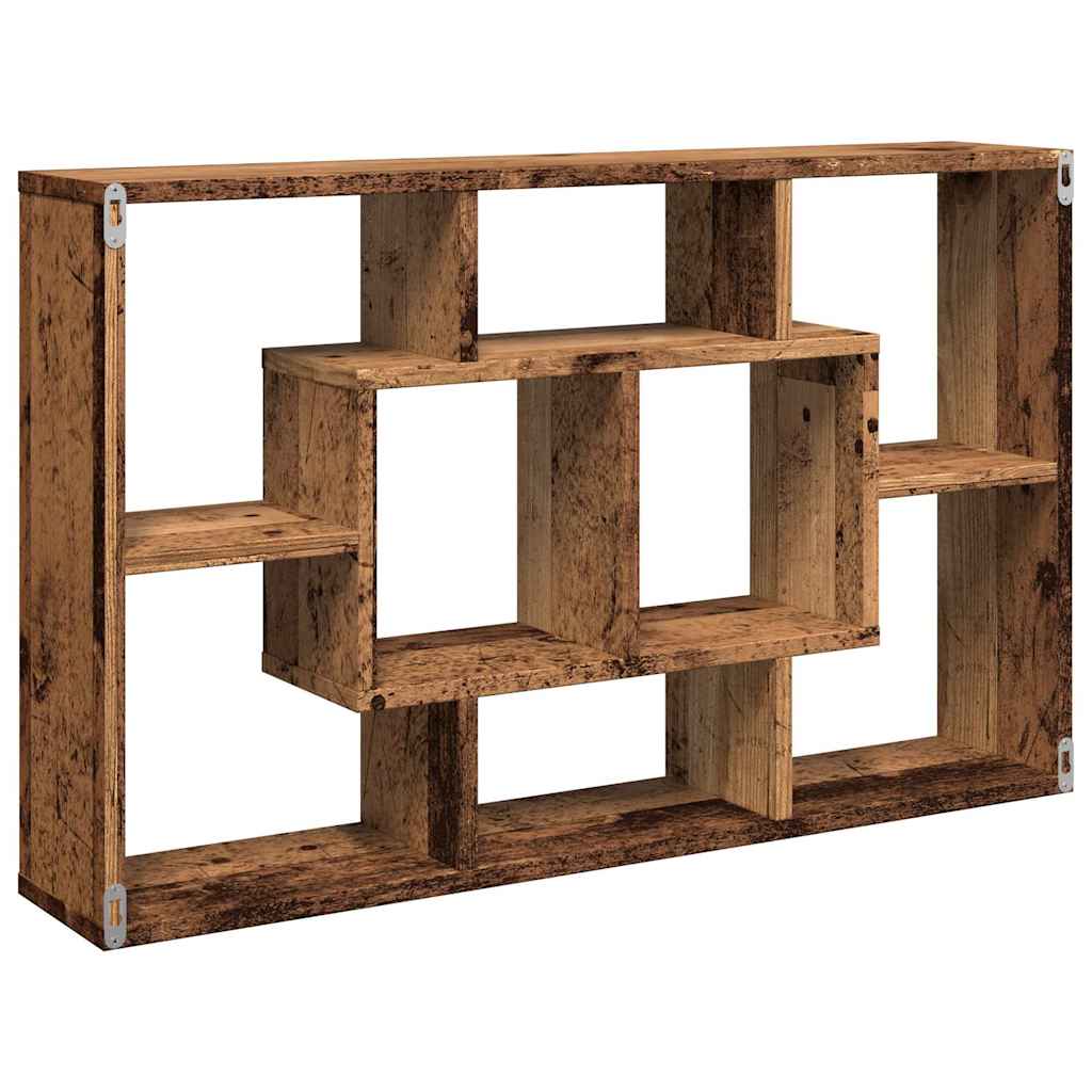 vidaXL Raft de perete din lemn vechi 85x16x52,5 cm din lemn prelucrat vidaXL Raft de perete din lemn vechi 85x16x52,5 cm din lemn prelucrat